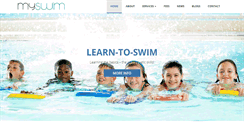 Desktop Screenshot of myswim.co.za